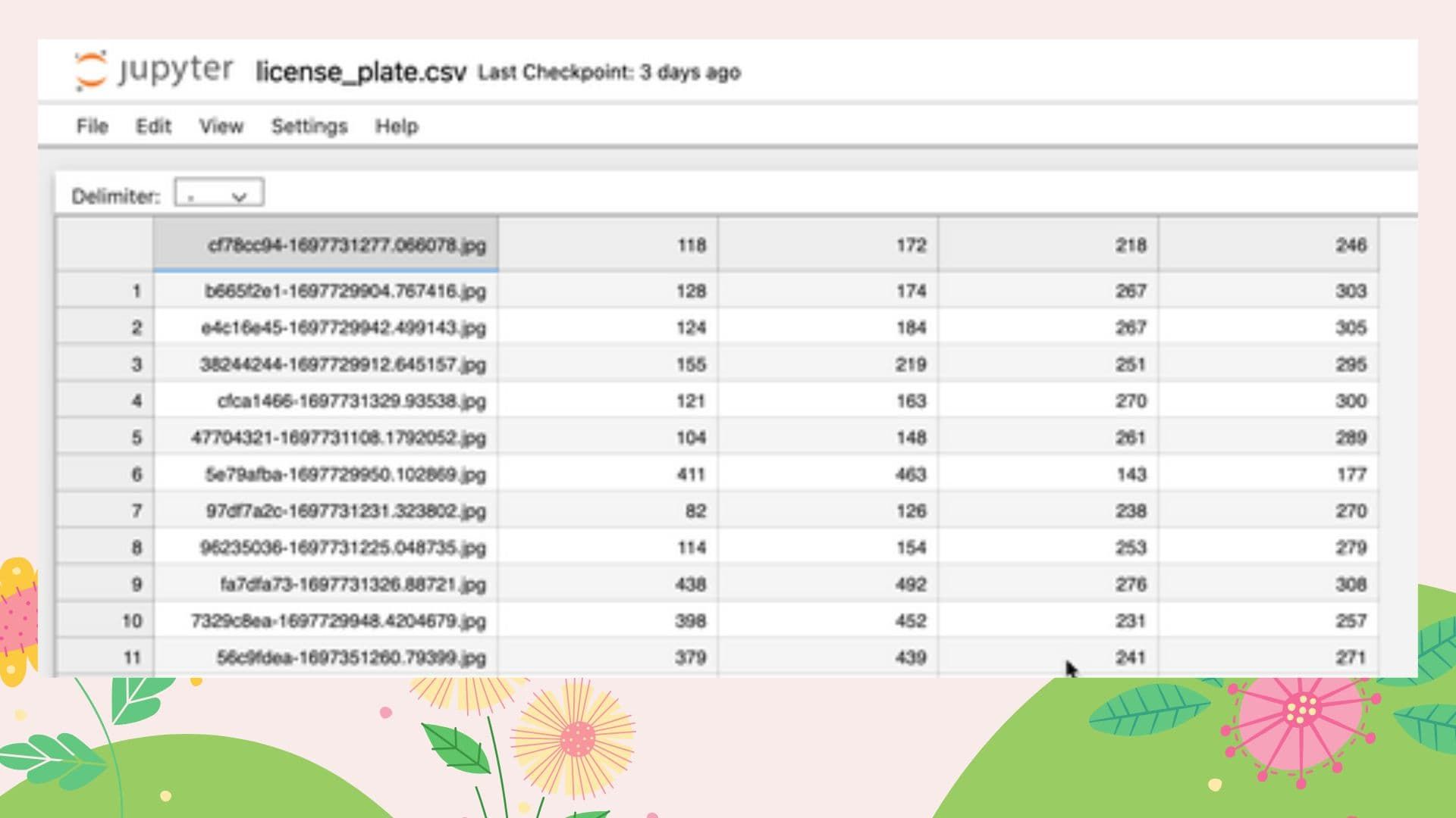 Car license plate detection - presentation - Preparing Data